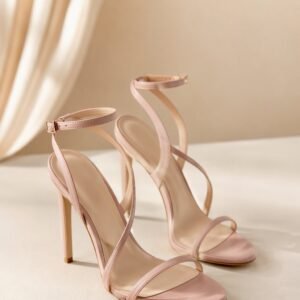 Blush Strap Heels