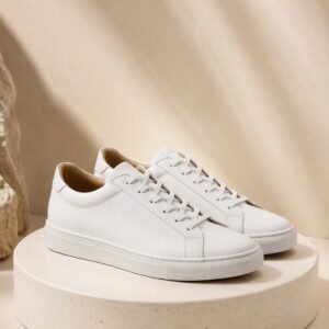 Minimal Leather Sneakers